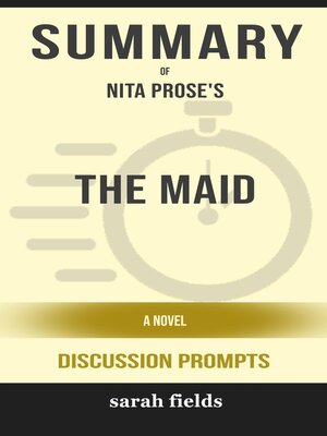 cover image of Summary of Nita Prose's the Maid